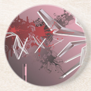 Dessous De Verre En Grès Milieux de conception