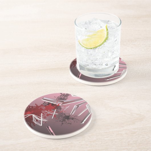 Dessous De Verre En Grès Milieux de conception (Côté)