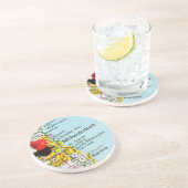 Dessous De Verre En Grès Milwaukee, le Wisconsin (Côté)