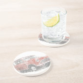 Dessous De Verre En Grès Mini (Biro) (Côté)