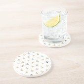 Dessous De Verre En Grès Mini motif d'Ancre (Côté)
