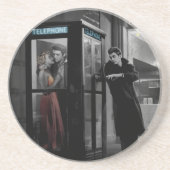 Dessous De Verre En Grès Minuit (Devant)