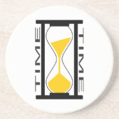 Dessous De Verre En Grès minuteur de sable (Devant)