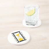 Dessous De Verre En Grès minuteur de sable (Côté)