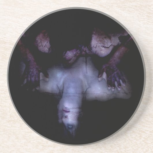 Dessous De Verre En Grès MiroirArrêt (Devant)