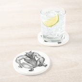 Dessous De Verre En Grès Mischwesen - Troll Teufel und Golem (Côté)