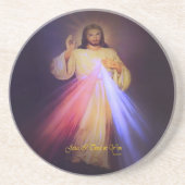 Dessous De Verre En Grès Miséricorde divine (Devant)