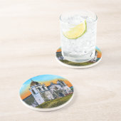 Dessous De Verre En Grès Mission de Carmel (Côté)