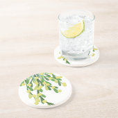 Dessous De Verre En Grès mistletoe de Noël (Côté)