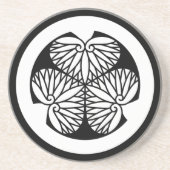 Dessous De Verre En Grès Mito hollyhock(19) (Devant)