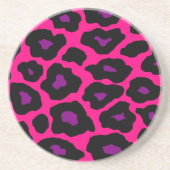 Dessous De Verre En Grès Mod Leopard (Devant)