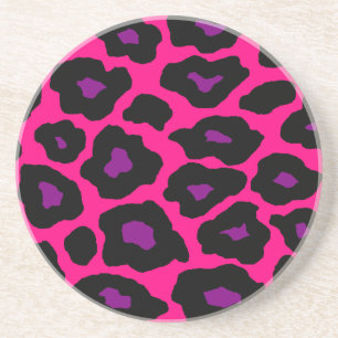 Dessous De Verre En Grès Mod Leopard