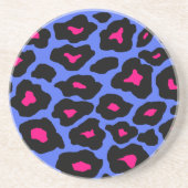 Dessous De Verre En Grès Mod Leopard (Devant)