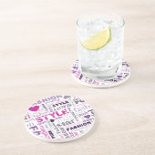 Dessous De Verre En Grès Mode Modèle Style Beauté Star Magazine Dessous de (Côté)