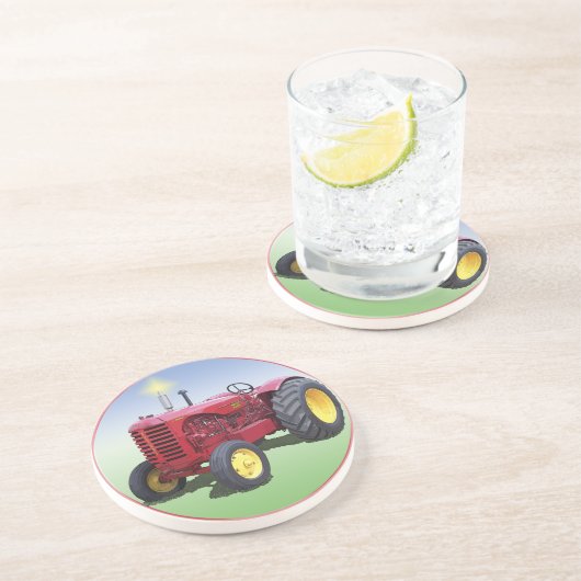 DESSOUS DE VERRE EN GRÈS MODÈLE MASSEY HARRIS 55 (Côté)