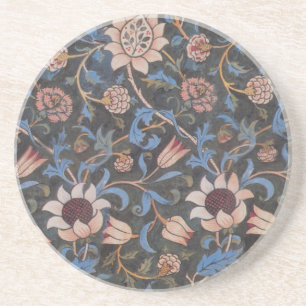 Dessous De Verre En Grès Modèle William Morris Evenlode : Vintage Moody