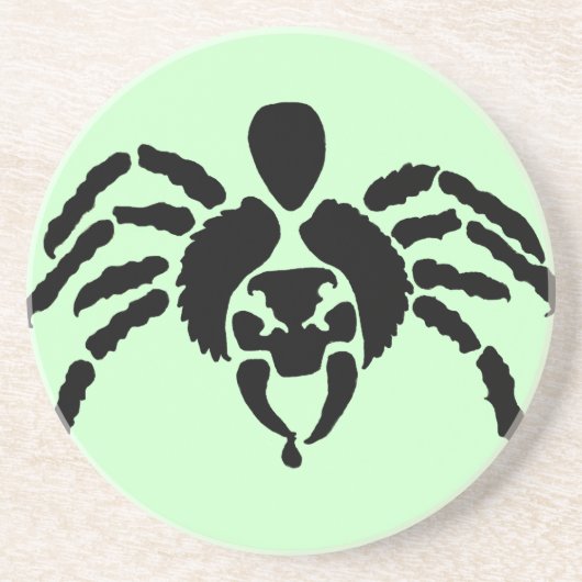 Dessous De Verre En Grès Modifier la couleur Spider (Devant)