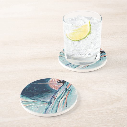 Dessous De Verre En Grès Mon futur chez soi dans l'espace (Côté)