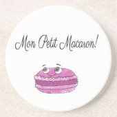 Dessous De Verre En Grès Mon Petit Macaron (Devant)