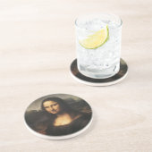 Dessous De Verre En Grès Mona Lisa sur toile (Côté)