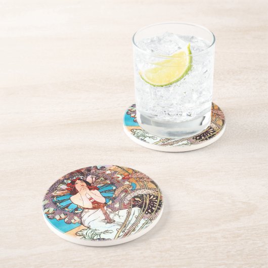 Dessous De Verre En Grès Monaco Monte-Carlo (Côté)