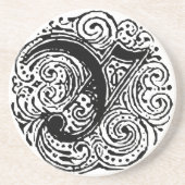 Dessous De Verre En Grès Monarchie "Y" (Devant)