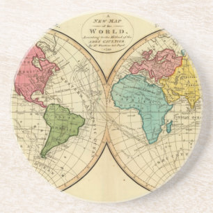 Dessous De Verre En Grès Monde 3