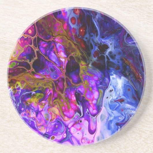 Dessous De Verre En Grès Monde de l'Imaginaire (Devant)