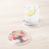 Dessous De Verre En Grès Monet Peonies (Côté)