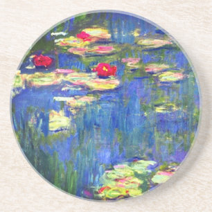 Dessous De Verre En Grès Monet Water Lilies