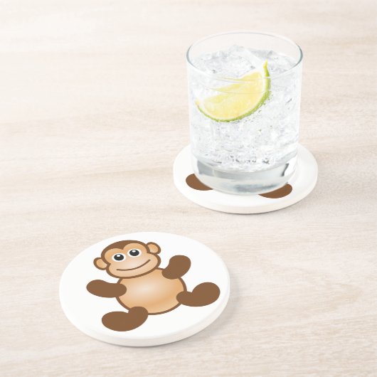 DESSOUS DE VERRE EN GRÈS MONKEY (Côté)