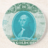 Dessous De Verre En Grès Monnaie moderne V (Devant)