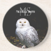 Dessous De Verre En Grès Monographie de hivernal majestueux hivernal (Devant)