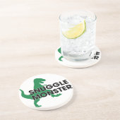 Dessous De Verre En Grès Monstre de câlin (Côté)