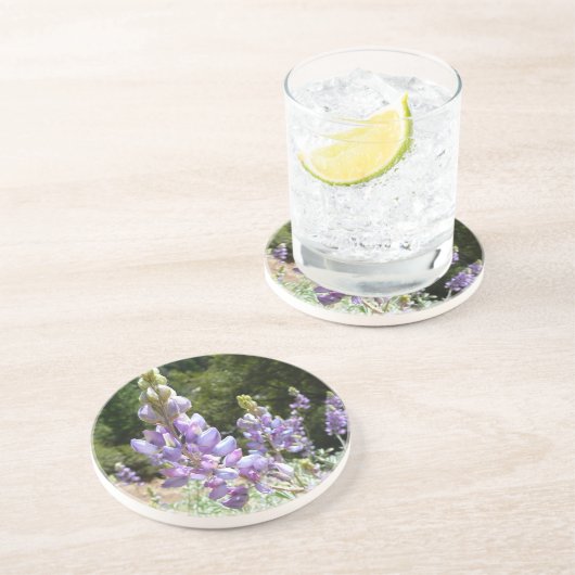 Dessous De Verre En Grès Mont Lupins (Côté)