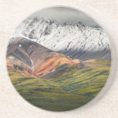 Dessous De Verre En Grès Montagne polychrome, Denali NP, Alaska (Devant)