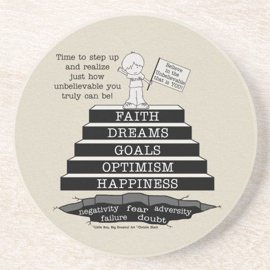 Dessous De Verre En Grès Monter (Devant)