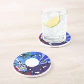 Dessous De Verre En Grès Monter d'orques (Côté)
