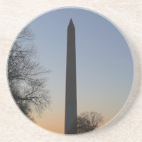 Monument Washington au coucher du soleil à DC