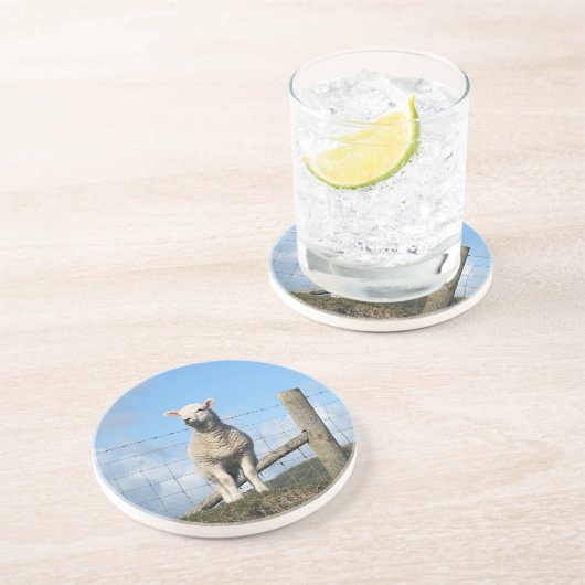 DESSOUS DE VERRE EN GRÈS MOQUETTE (Côté)