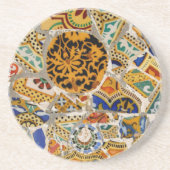 Dessous de verre en grès mosaïque (Devant)