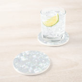 Dessous De Verre En Grès Mosaïque nacrée (Côté)