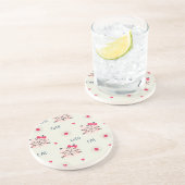 Dessous De Verre En Grès Motif (Côté)