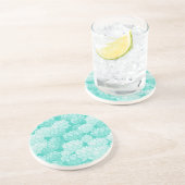 Dessous De Verre En Grès Motif 2 de Lotus (Côté)