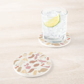 Dessous De Verre En Grès Motif 2 de nourriture (Côté)