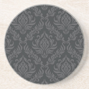 Dessous De Verre En Grès Motif 6 de damassé
