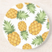 Dessous De Verre En Grès Motif à ananas (Devant)