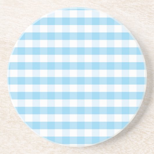 Dessous De Verre En Grès Motif à carreaux (Devant)