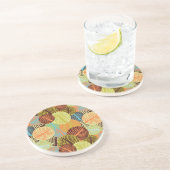 Dessous De Verre En Grès Motif abstrait (Côté)