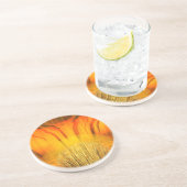 Dessous De Verre En Grès motif abstrait (Côté)